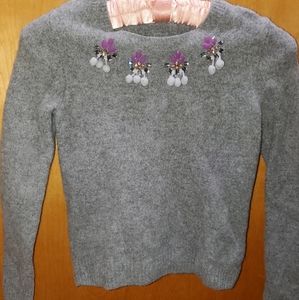 Girls 100% Wool Sweater Size: Small